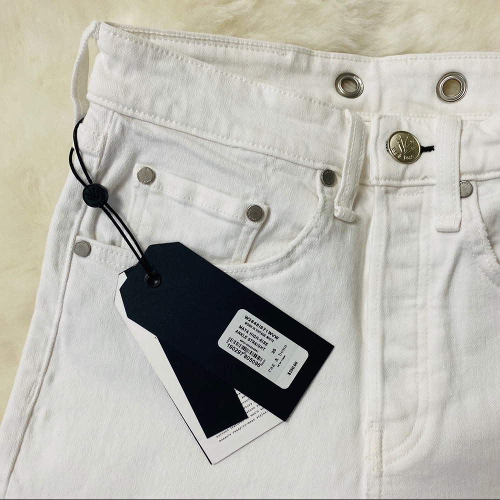 Rag&Bone Maya High-Rise Ankle Straight - Picture 9 of 11